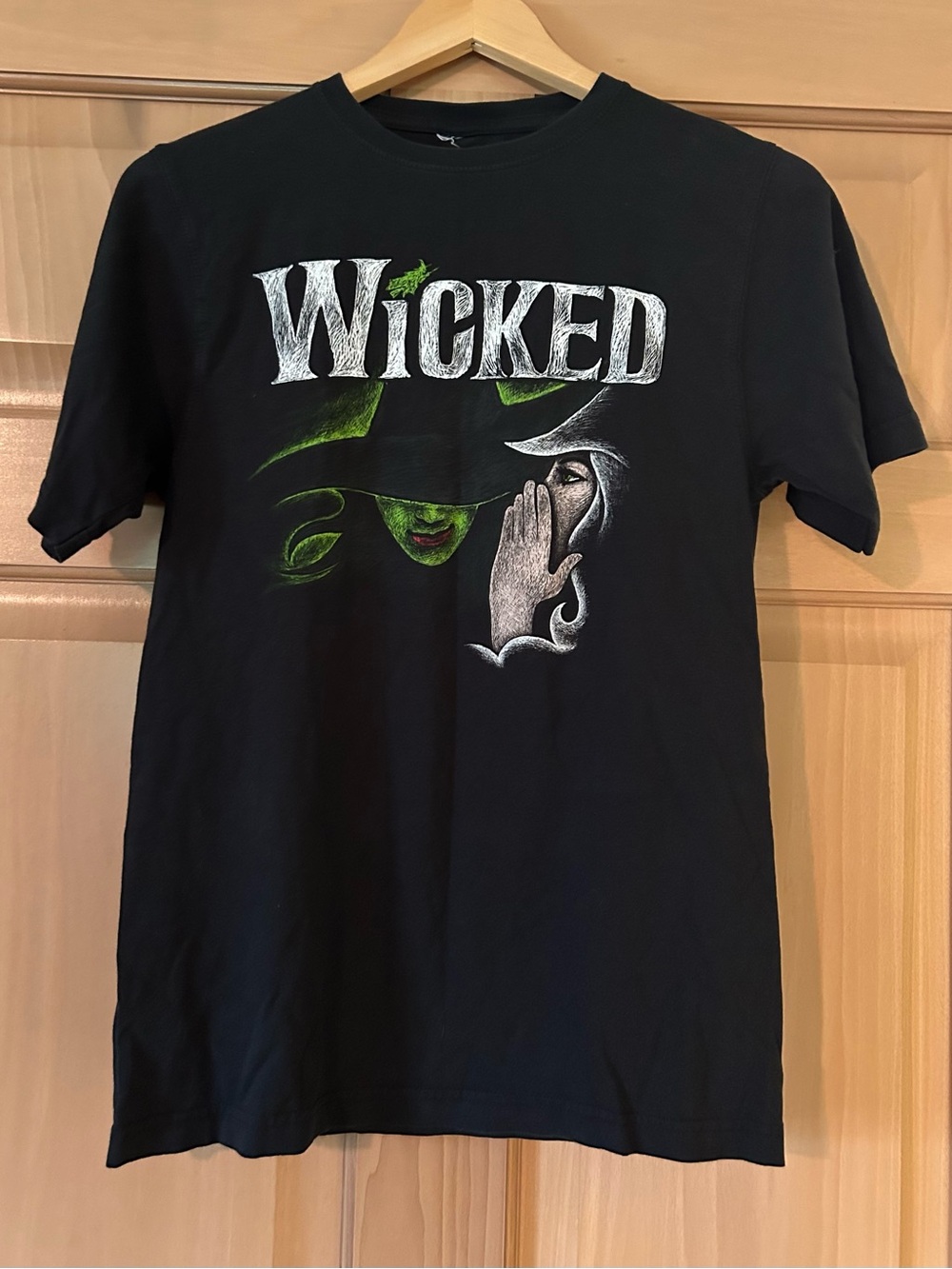 WICKED Broadway Show Musical Movie DEFY GRAVITY Adult Small T Shirt